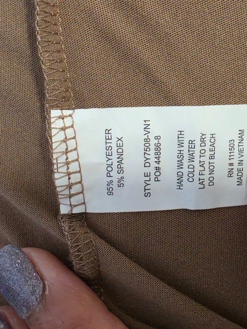 Brand New Popular 21 Tan Dress - Picture 10 of 11